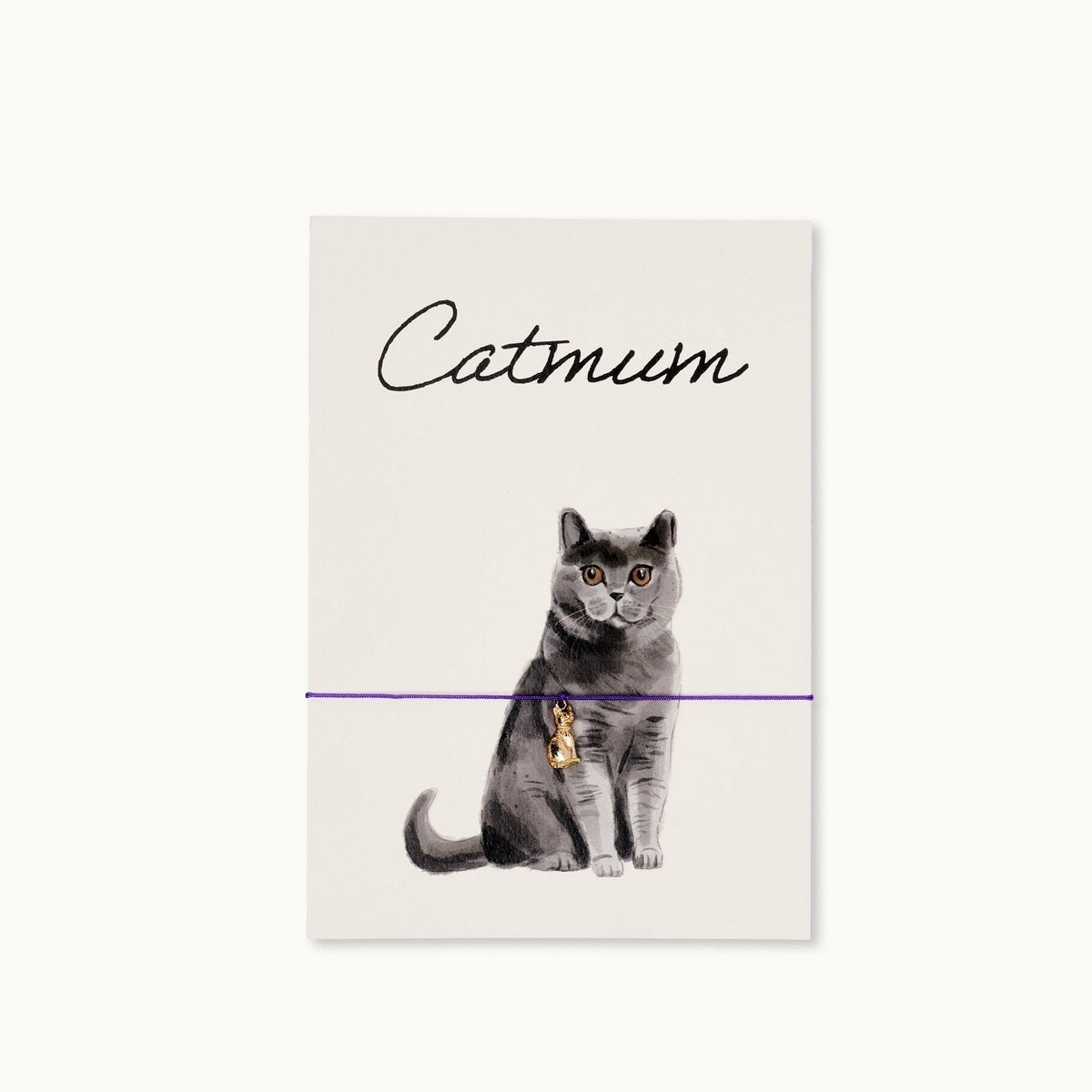Armband mit Katzenanhänger - Catmum Armband