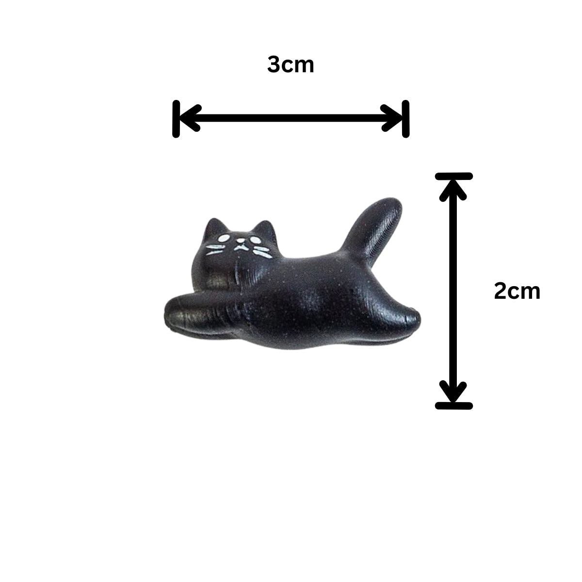 faule Katzen Magnete - 8er Set