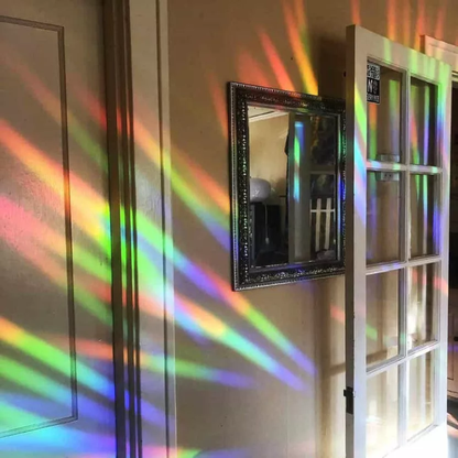 Regenbogen Fensteraufkleber Maneki Neko Winkekatze Studio Inktvis