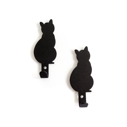 Anti-Rutsch Magnet schwarze Katzen - 2er Set