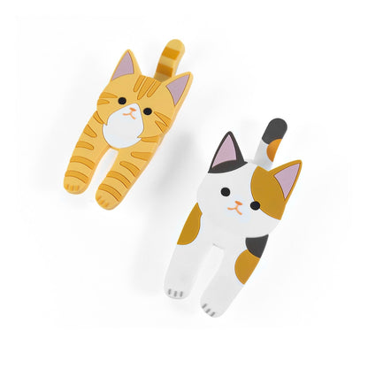 Magnete Clip & Haken Katze - 2er Set