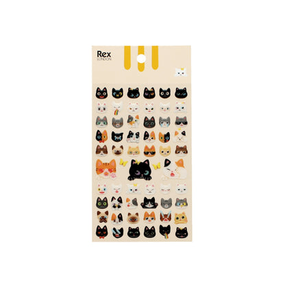 3D Sticker mit Katzen Sticker