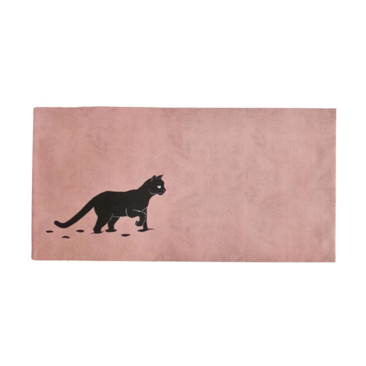 roter Briefumschlag mit schwarzer Katze - 10 Stück Briefumschlag