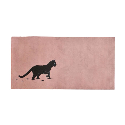 roter Briefumschlag mit schwarzer Katze - 10 Stück Briefumschlag