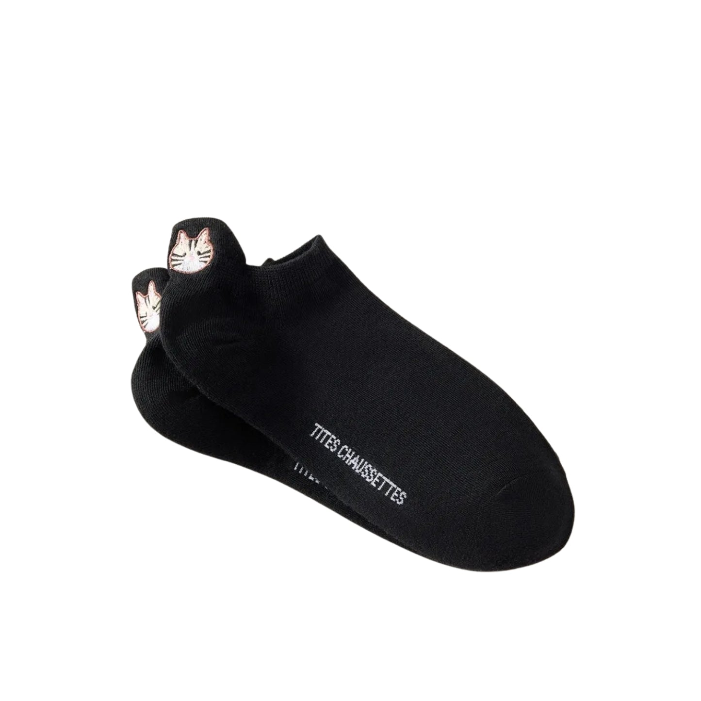 5er-Set Katzensocken mit getigerter Katze