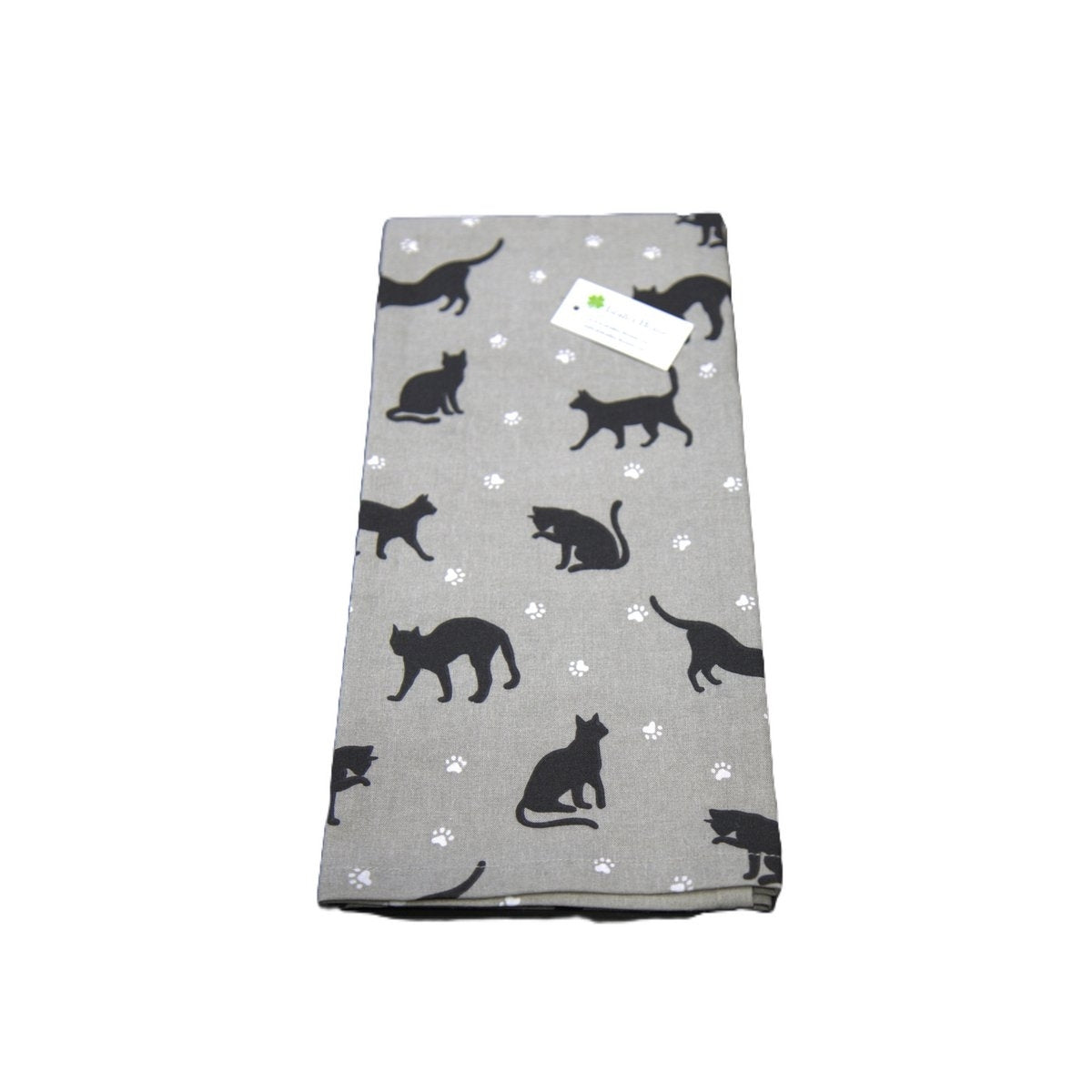 Katzen Geschirrtuch - 65x45cm - 2 Stück Geschirrtuch