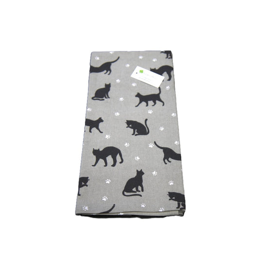 Katzen Geschirrtuch - 65x45cm - 2 Stück Geschirrtuch