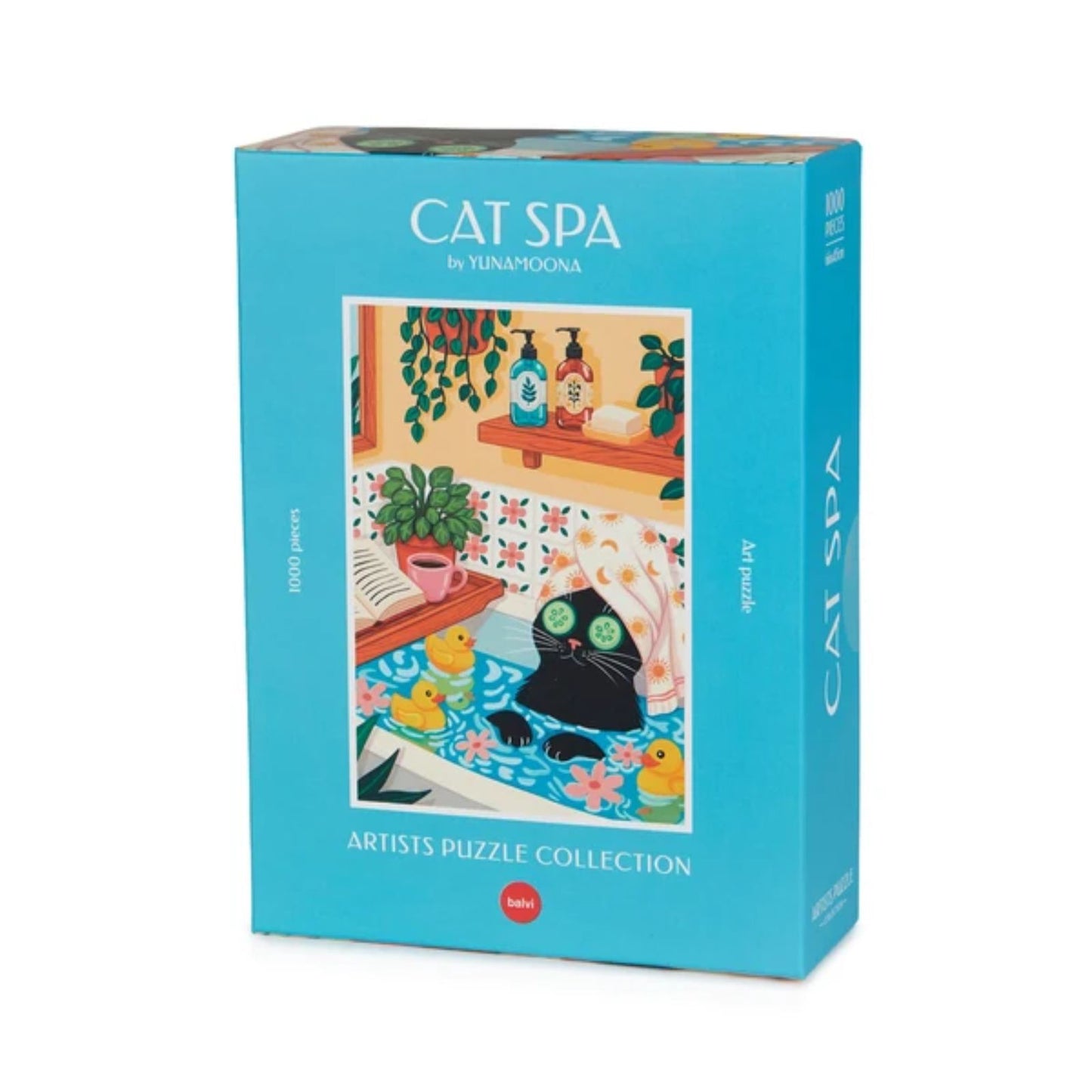 Katzen Puzzle - Cat Spa
