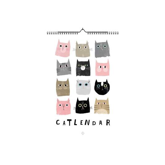 Ewiger Kalender mit Katzen - DIN A3 Catlender Kalender