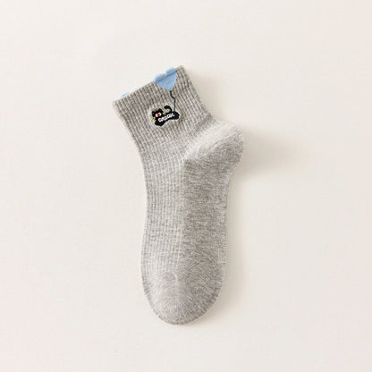 3er-Set Socken - Katze mit Herzballon