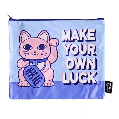 Kosmetik-, Federtasche Maneki Neko - Make you own luck Studio Inktvis