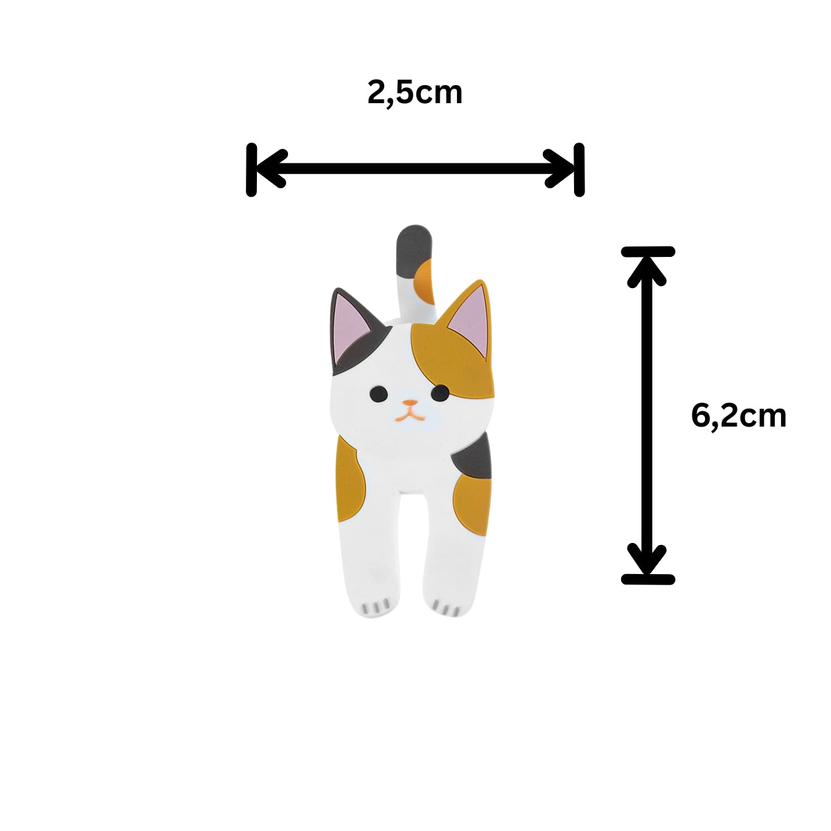 Magnete Clip & Haken Katze - 2er Set