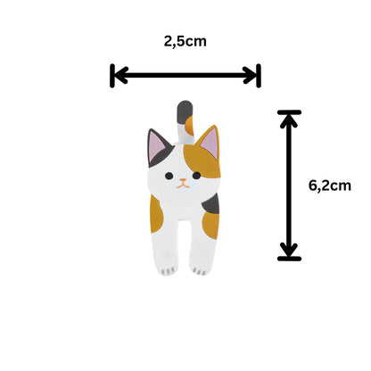 Magnete Clip & Haken Katze - 2er Set