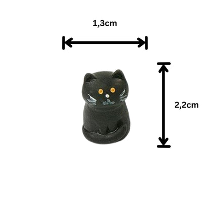 Katzen Magnete für Kühlschrank - 6er Set
