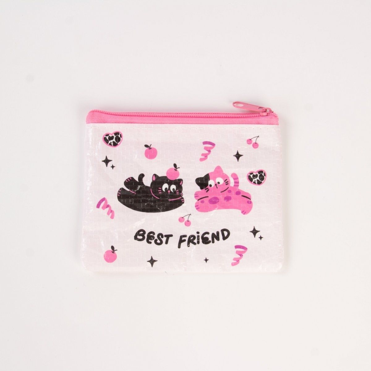 Mini Portemonnaie mit Katzen - Kawaii Design Portemonnaie