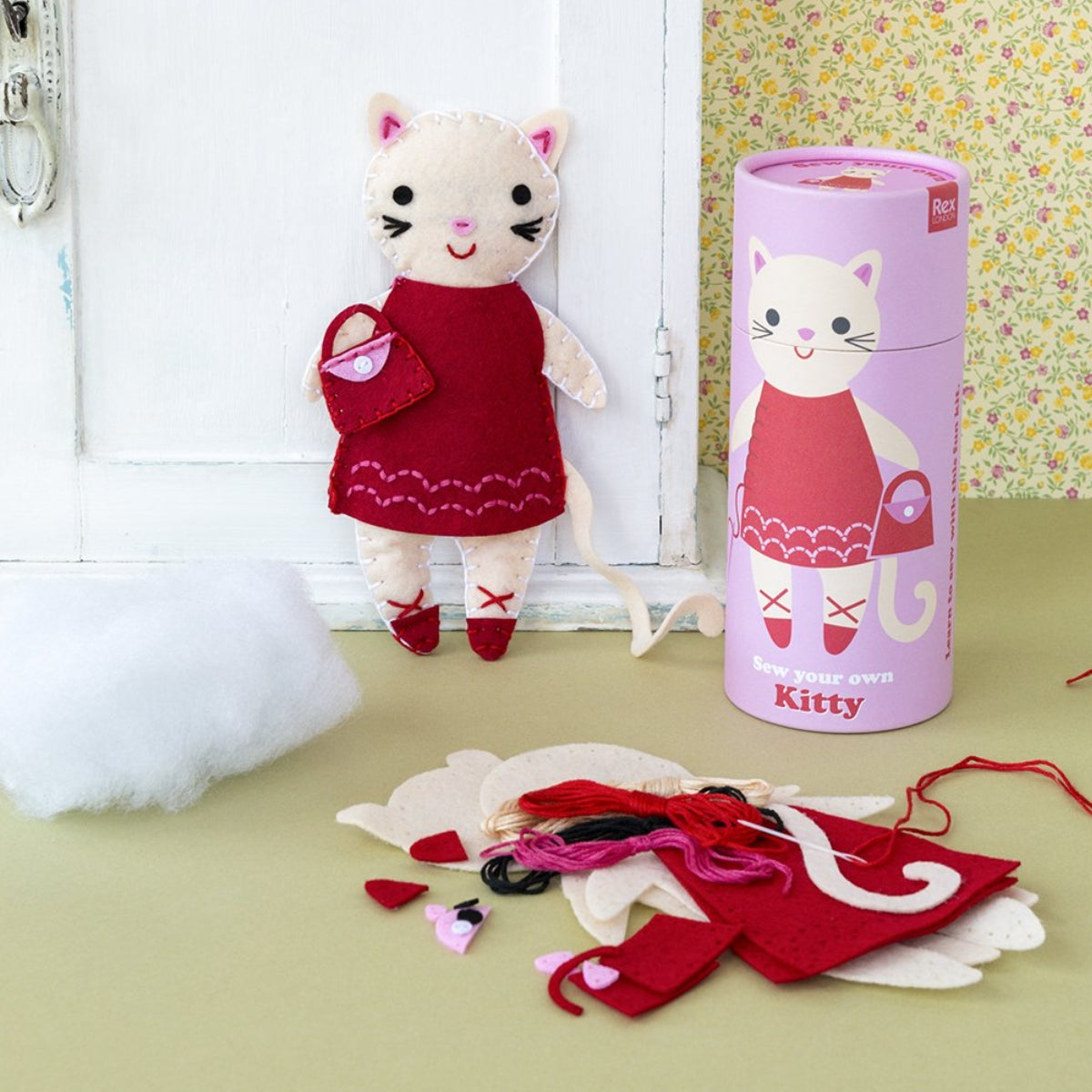 Bastelset - Näh deine eigene Katze Geschenke