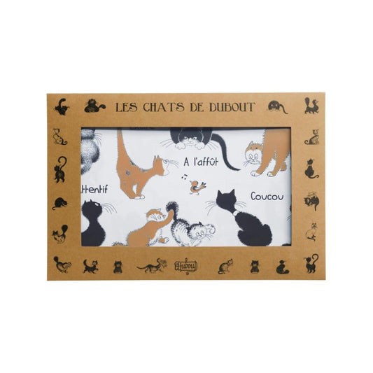 Platzdeckchen 2er Set - Dubout-Katzen Platzdeckchen