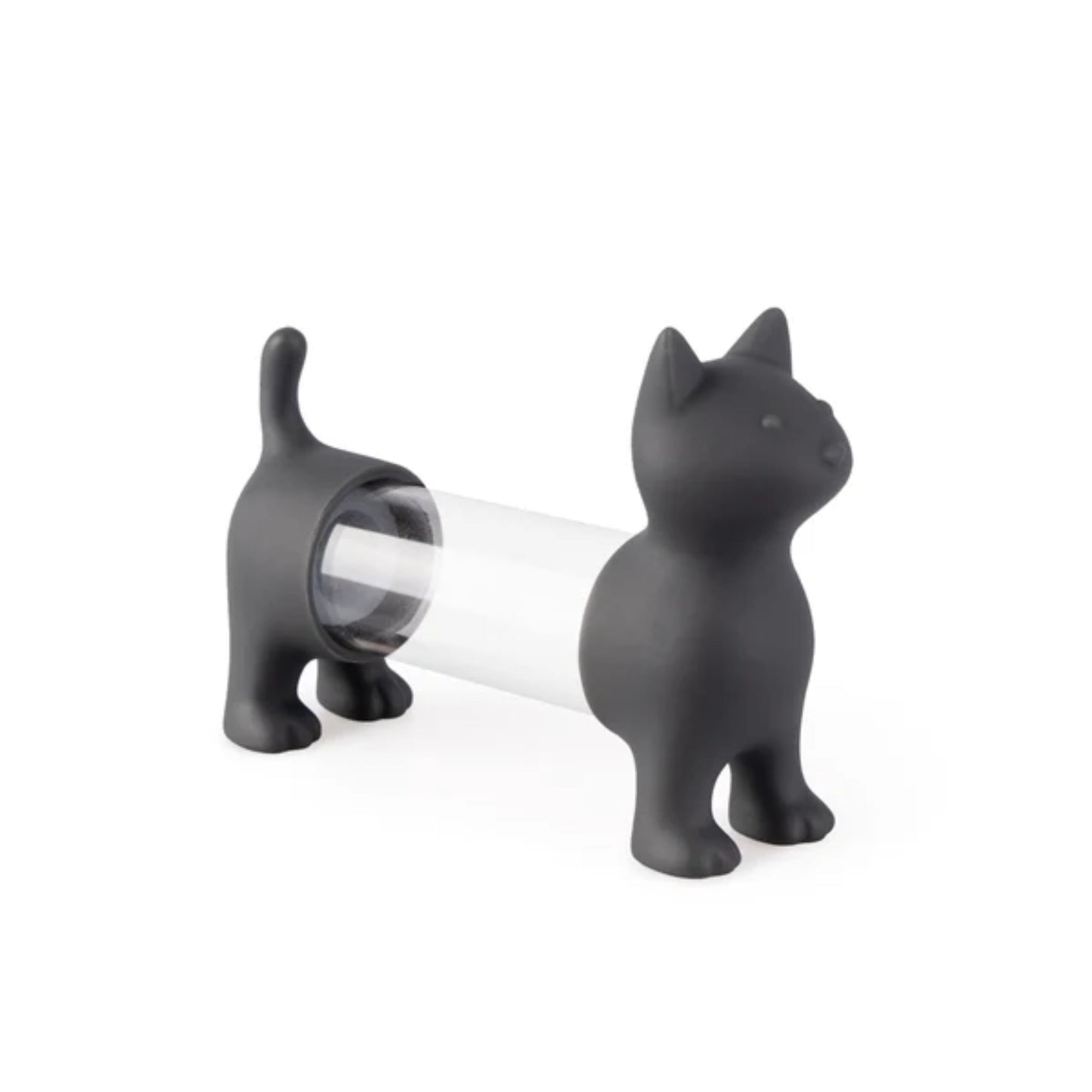 Salz oder Pfefferstreuer Cat - grau