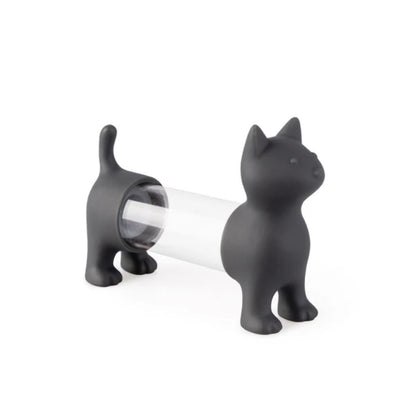 Salz oder Pfefferstreuer Cat - grau