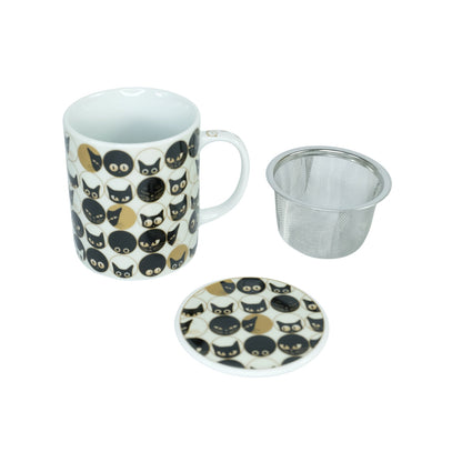 Teetasse mit Katzen Teetasse