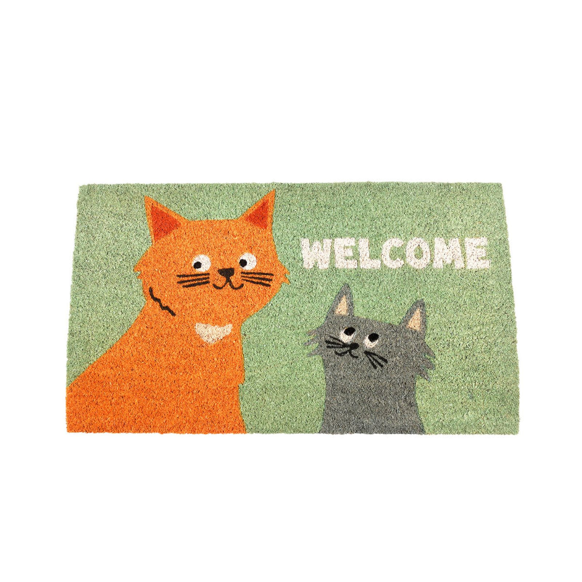 Türmatte mit Katzenmotiv - Welcome