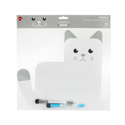 Magnettafel für Kühlschrank Meow - weiss Balvi
