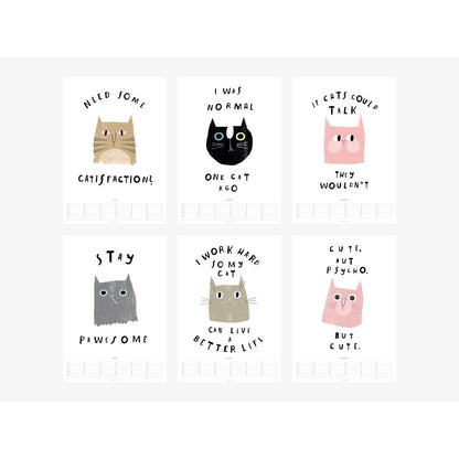 Ewiger Kalender mit Katzen - DIN A3 Catlender Kalender