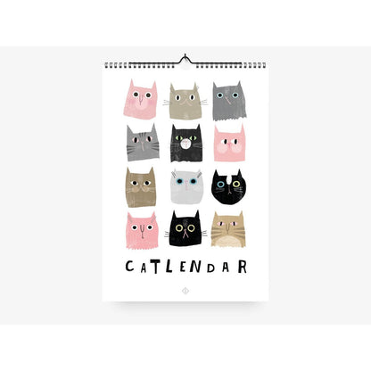 Ewiger Kalender mit Katzen - DIN A3 Catlender Kalender