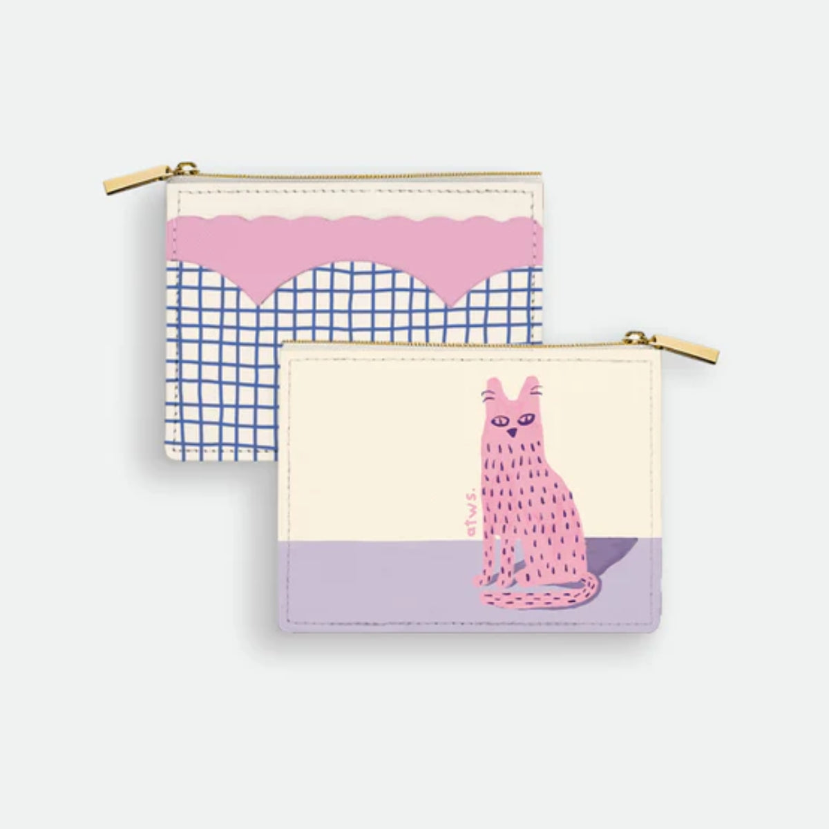 Geldbörse mit pinker Katze All the ways to say