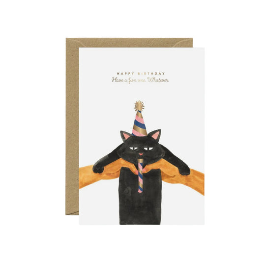 Postkarte mit Umschlag - Happy Birthday Cat All the ways to say