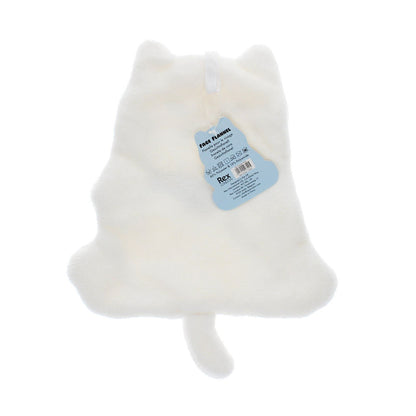 weißer Waschlappen - Winkekatze