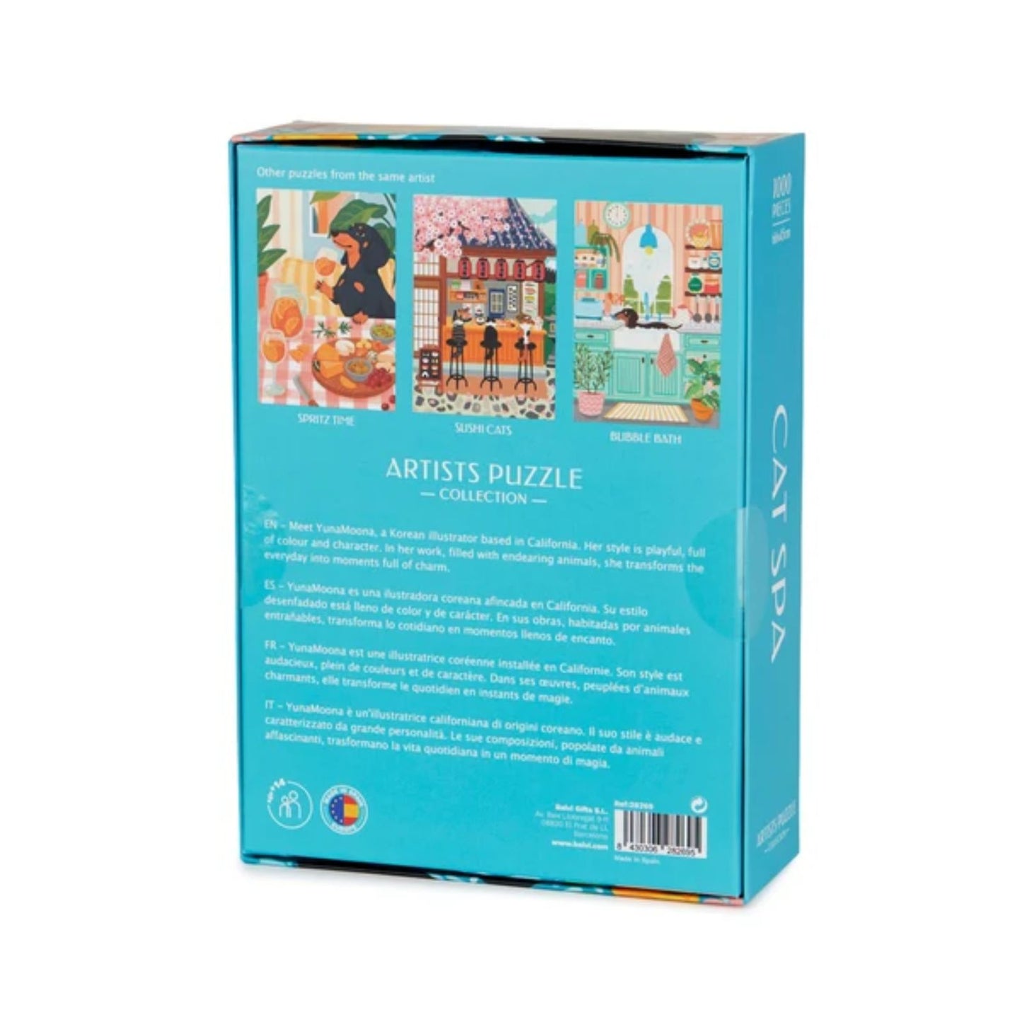 Katzen Puzzle - Cat Spa