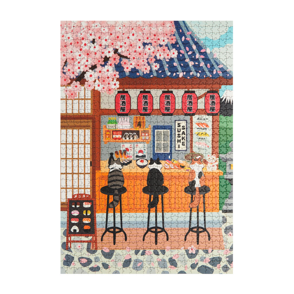 Katzen Puzzle - Sushi Balvi