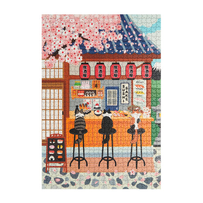 Katzen Puzzle - Sushi Balvi