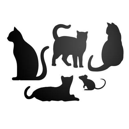 Selbstklebende Haftflaechen Katze für Magnete