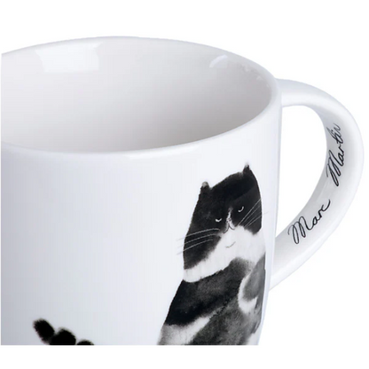 Katzentasse Grumpy Cat 400 ml Porzellan Tasse