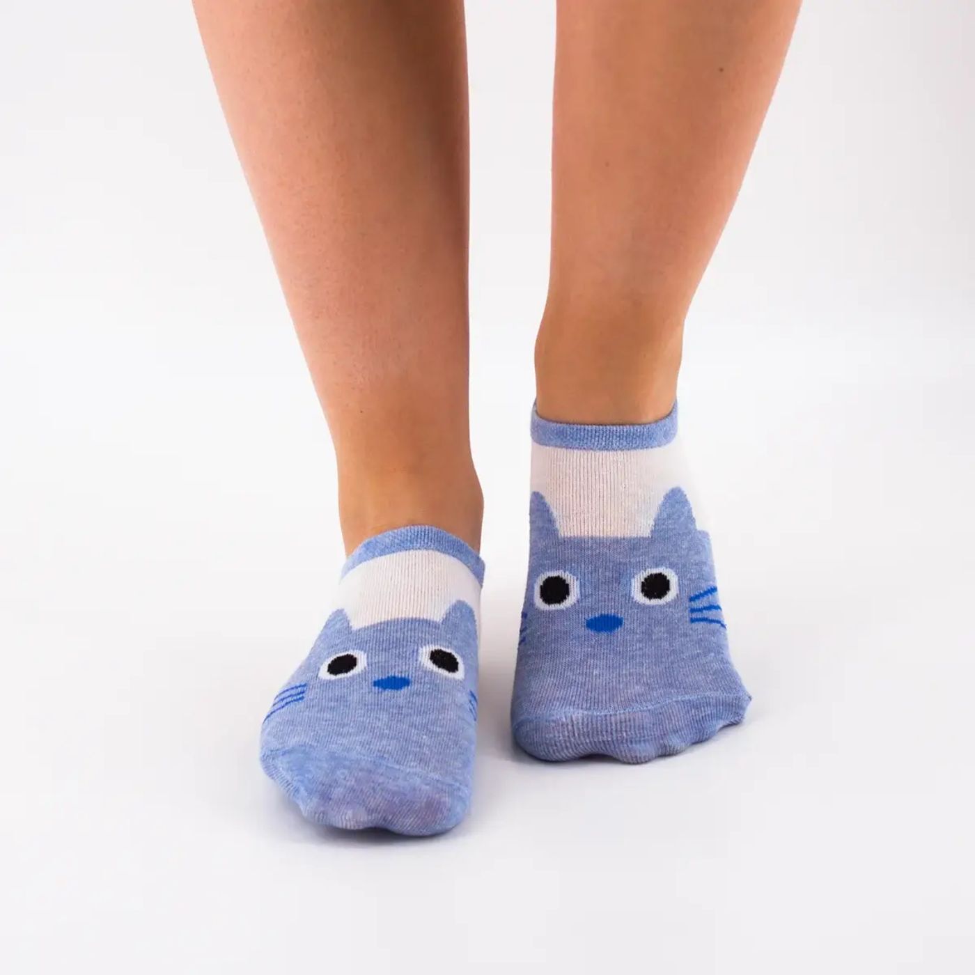 5er-Pack Kätzchensocken mit Katzenmotiv